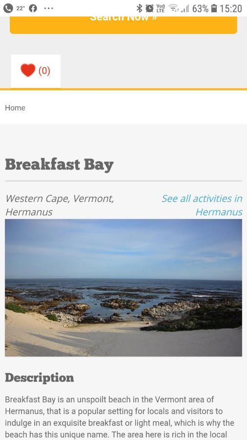 Beaumonte Guesthouse Hermanus Dış mekan fotoğraf